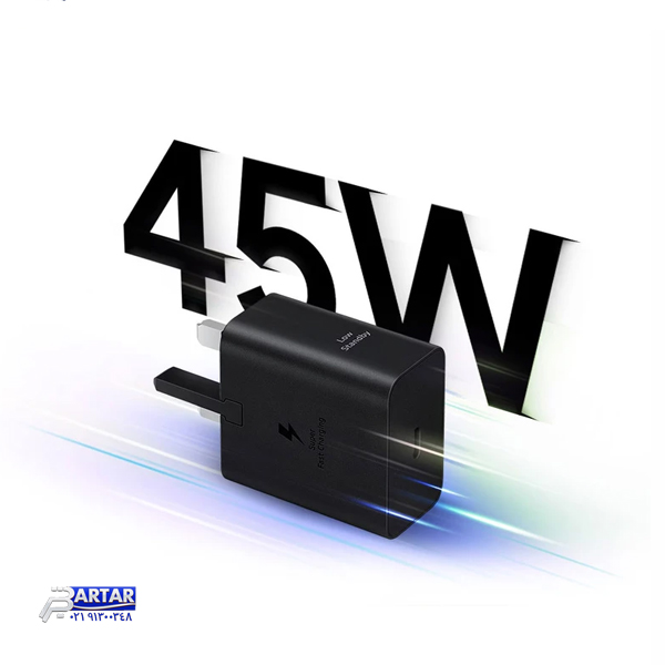 شارژر دیواری 45 وات مدل EP-T4511 Low Standbyبه همراه کابل 1.8 متری - سه پین - تصویر 2