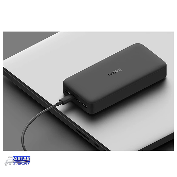 پاوربانک 18 وات شیائومی مدل Redmi ظرفیت 20000 میلی‌آمپرساعت - تصویر 6