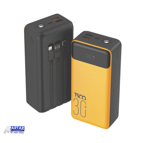 پاوربانک 22.5 وات تسکو مدل TP 3001 ظرفیت 30000 میلی آمپر ساعت - تصویر 3
