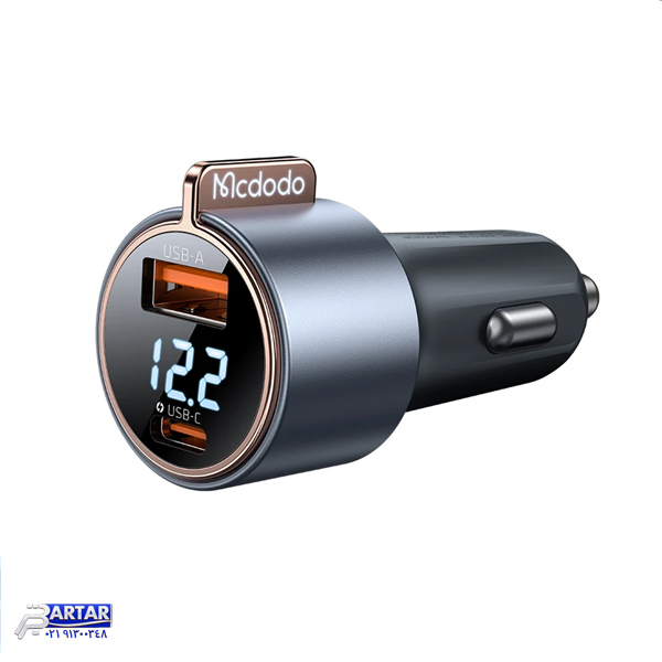 شارژر فندکی 75وات دو پورت مک دودو مدل CC-3690 - تصویر 2
