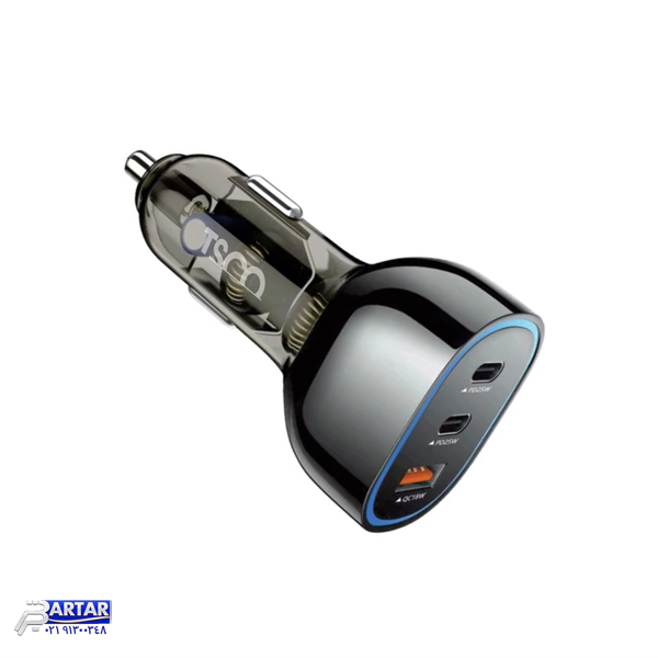 شارژر فندکی 68 وات سه پورت تسکو مدل TCG 46 - تصویر 3