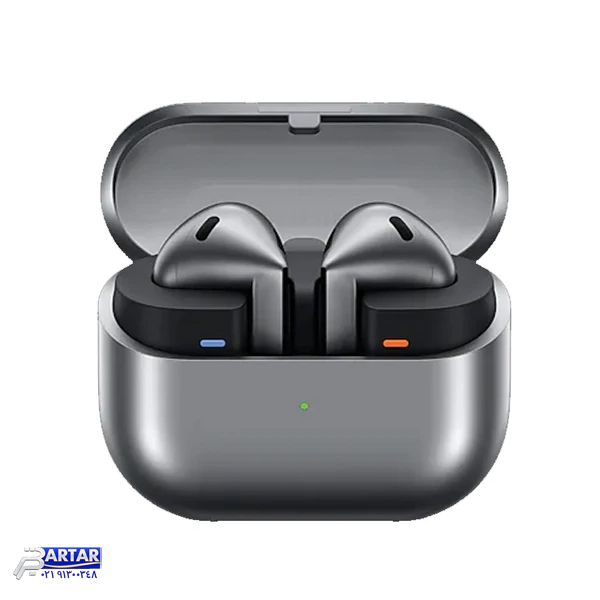 هدفون بلوتوثی سامسونگ مدل Galaxy Buds3 با نویز کنسلینگ فعال (ANC)، نویز کنسلینگ میکروفون (ENC)، درگاه شارژ USB Type-C، با قابلیت اتصال به چند دستگاه، دارای قابلیت صدای 360 درجه، Galaxy AI، میکروفون سه گانه، پشتیبانی از فرمان لمسی، ضد آب و گرد و غبار - تصویر 4
