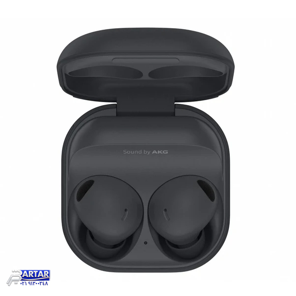 هدفون بلوتوثی سامسونگ مدل Galaxy Buds2 Pro با نویز کنسلینگ فعال (ANC)، درگاه شارژ USB Type-C، دارای میکروفون سهگانه، مقاوم در برابر رطوبت و عرق، مجهز به سنسور شتابسنج و مقاومت در برابر آب IPX7