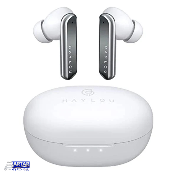 هدفون بلوتوثی هایلو مدل W1 با نویز کنسلینگ میکروفون، درگاه شارژ USB Type-C، دارای 4 میکروفون، پشتیبانی از فرمان لمسی، مقاومت در برابر رطوبت و عرق - تصویر 4