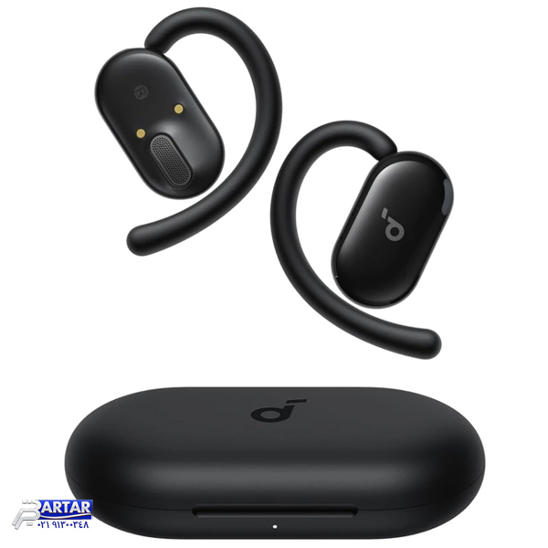 هدفون بلوتوثی انکر مدل V20i بدون قابلیت نویز کنسلینگ، درگاه شارژ USB Type-C، دارای 4 میکروفون برای مکالمه شفاف، مقاوم در برابر آب و گرد و غبار استاندارد مقاومتی IP55