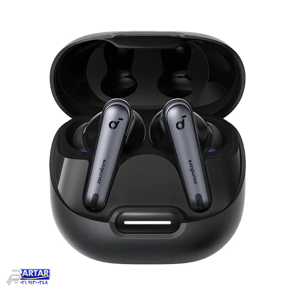 هدفون بلوتوثی انکر مدل Soundcore Liberty 4 NC با نویز کنسلینگ فعال (ANC)، درگاه شارژ USB Type-C، پشتیبانی از فرمان لمسی، مقاوم در برابر پاشش آب