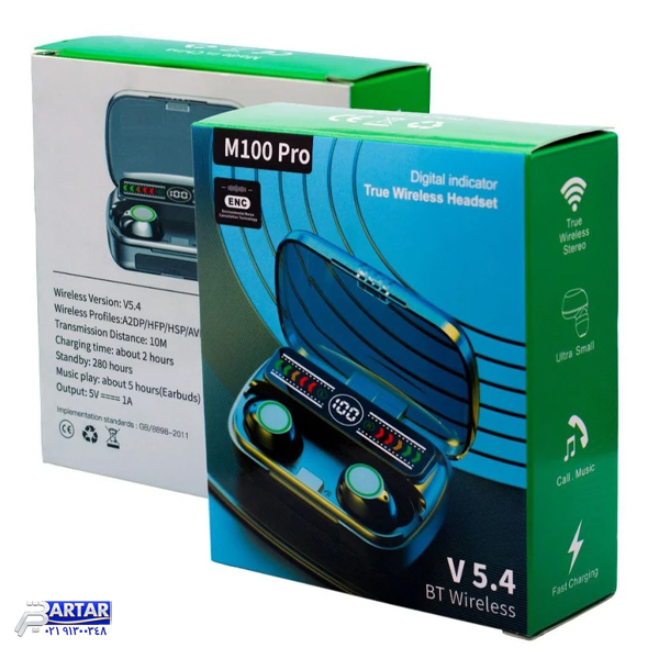 هدفون بلوتوثی مدل M.IOO PR0 - تصویر 2