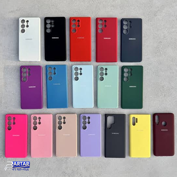قاب گوشی Galaxy S26 Ultra سامسونگ سیلیکونی پاک کنی اورجینال داخل پارچه ای - تصویر 7