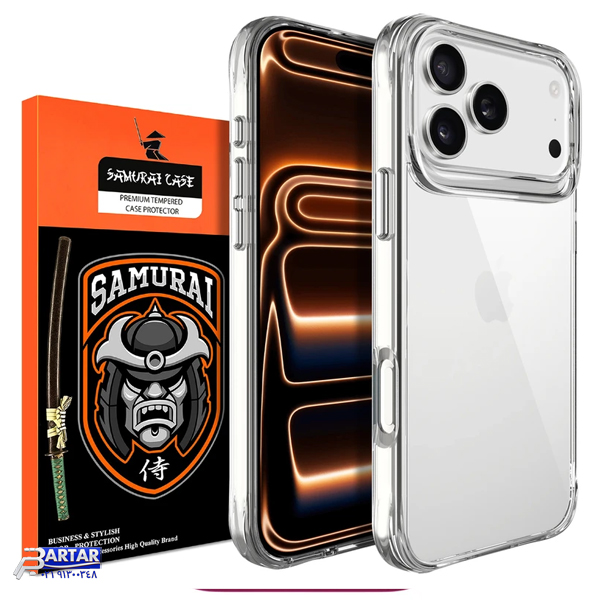 کاور سامورایی مدل PURE مناسب برای گوشی موبایل اپل iPhone 17 Pro Max