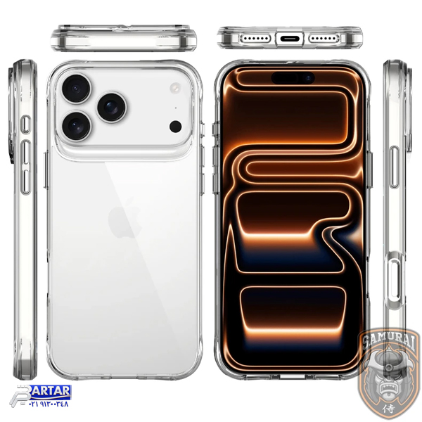 کاور سامورایی مدل PURE مناسب برای گوشی موبایل اپل iPhone 17 Pro Max - تصویر 2